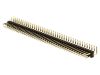 Connector pin header type, 80 contacts, pin strips, 90°, 2.5mm, ZL212-80KG