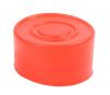 LAY button protection cap BA-R-G silicone red - 1