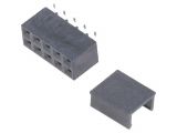 Connector pin header type, 10 contacts, socket, 2.5mm, ZL264-10DG/PAD