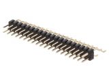 Connector pin header type, 40 contacts, pin strips, horizontal, 2mm, DS1025-07-2*20P8BS1