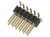 Connector pin header type, 12 contacts, pin strips, vertical, 1.25mm, DS1031-08-2*6P8BS-4-1