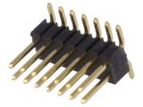 Connector pin header type, 14 contacts, pin strips, vertical, 1.25mm, DS1031-08-2*7P8BS-4-1