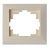 Electrical Switch Frame, LM60001, PVC, ivory color