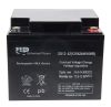 Battery, 12VDC, 42Ah, rechargeable, constant voltage, encapsulated - 1