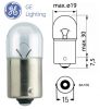 Auto incandescent bulb, 24VDC, 10W, BA15S, R10W