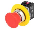 Panel switch, NEF30-DR/PXY, stop button, 30.5mm, 2 positions