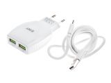Charger for iOS, Android, with USB TYPE-C, 5VDC, 2.4A