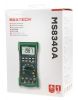 MS8340A - Digital Multimeter, LCD (6000), Vdc, Vac, Adc, Aac, Ohm, F, Hz, MASTECH - 7