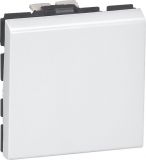 Light switch two-way single, 10A, 250VAC, for built-in, white, 77011E