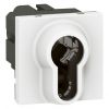 Two-way key  switch with cartridge hole , OFF-ON,10A/230VAC, 77074
