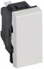 Light switch one-way single NO/NC 6A 250V for built-in white 77031