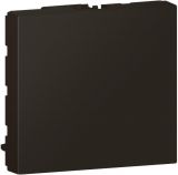 Капак, двоен, черен, LEGRAND Mosaic, 79181L