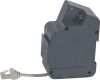 Single, RJ45 socket, for built-in, graphite color,retractable FTP cable,Mosaic, Legrand, 54065