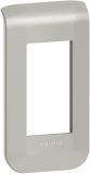Frame, Legrand, Mosaic, 1-gang, aluminium color, 79301L