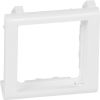 Mounting frame, Legrand, Mosaic, 1-gang, color white, 80291
