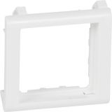 Mounting frame, Legrand, Mosaic, 1-gang, color white, 80291