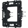 Mounting frame, Legrand, Mosaic, 1-gang, color black,claws 27mm, 80261
