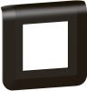 Рамка, Legrand, Mosaic, едно гнезо, цвят черен, 79042L