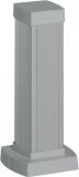 Мини колона, едно отделение, 0.3m, цвят алуминий , Mosaic, Legrand, 653001