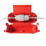 Кутия за предпазване на съединения, червена, Commel C366-101