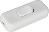 Inline Lamp Switch, 250VAC, 2,5A, white , Commel, C293-701