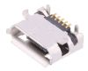 Connector, USB B micro, SMT, 10118194-0001LF