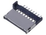 Connector, for microSD card, SMT, 112K-TAA0-RA1