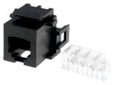 Connector (socket), for telephone, RJ12, crimping, TE CONNECTIVITY