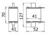 Fuse, ВП-22, 50A, 500VAC, gT, knifeblade - 2 - Vikiwat Fuse, ВП-22, 50A, 500VAC, gT, knifeblade - 2