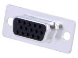 Connector, D-Sub, soldering, L77HDE15S