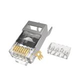 Конектор (букса), за интернет, RJ45, кримпване, екраниран, cat. 6/7, CN-PT50C6AS, PRO'S KIT