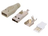 Connector, USB-A, soldering, UP0001