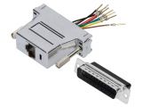 Connector, adapter, MHDA25-PMJ8-M-K-RC