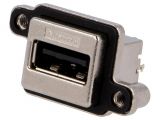 Конектор, USB-A, THT, MUSB-A511-00