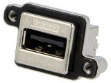 Конектор, USB-A, THT, MUSB-A511-N0