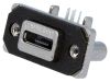 Connector, Micro USB, THT, MUSB-K152-30
