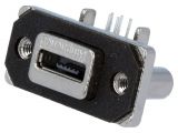 Конектор, Micro USB, THT, MUSB-K152-30