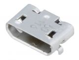 Connector, USB B micro, SMT, 105017-1001