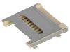 Connector, for microSD card, SMT, 500901-0801