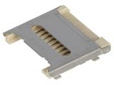 Конектор, за microSD карта, SMT, 500901-0801
