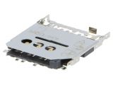 Connector, for SIM card, SMT, 78800-0001