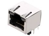 Connector, RJ45, THT, RJHSE-538A