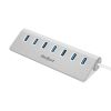 USB hub 7 ports, USB 3.0, 5Gbit/s, KOM1091, Rebel