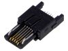 Connector, USB B micro, SMT, ZX64-B-5S-UNIT(31)