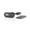 FM Bluetooth car transmitter, 12VDC, NEDIS CATR100BK - 2