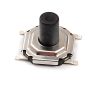Микробутон, SMD H2, 50 V/0.05 A SPST, OFF(ON), незадържащ, черен, 5x5x4.5 mm, 1NO 

