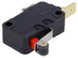 Microswitch, with pins 6.3x0.8mm, model D3V-165-2C4