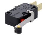 Microswitch, with pins 6.3x0.8mm, model D3V-166M-1C5