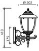 Градинска лампа Pacific CS 04, Е27, висяща - 2