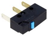 Microswitch, with pins 2.8x0.5mm, model SSG-5T